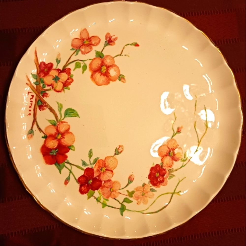 A decorative plate